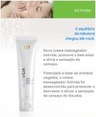 Creme Activida 60g. Creme Massageador Natural Multiervas